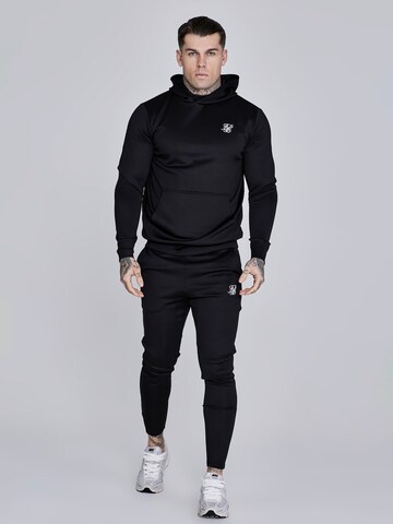 Sweat-shirt 'Essentials' SikSilk en noir