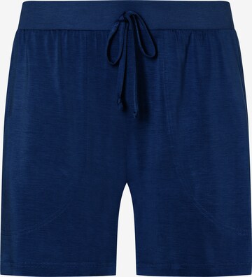 Mey Pajama Pants in Blue: front