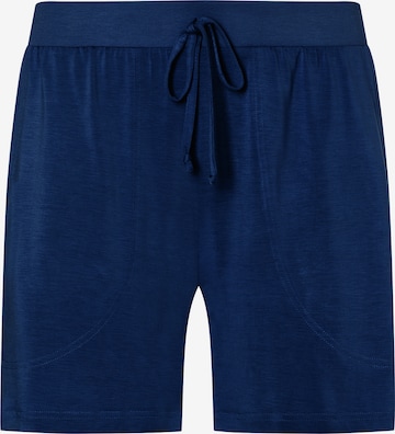 Mey Pajama Pants in Blue: front