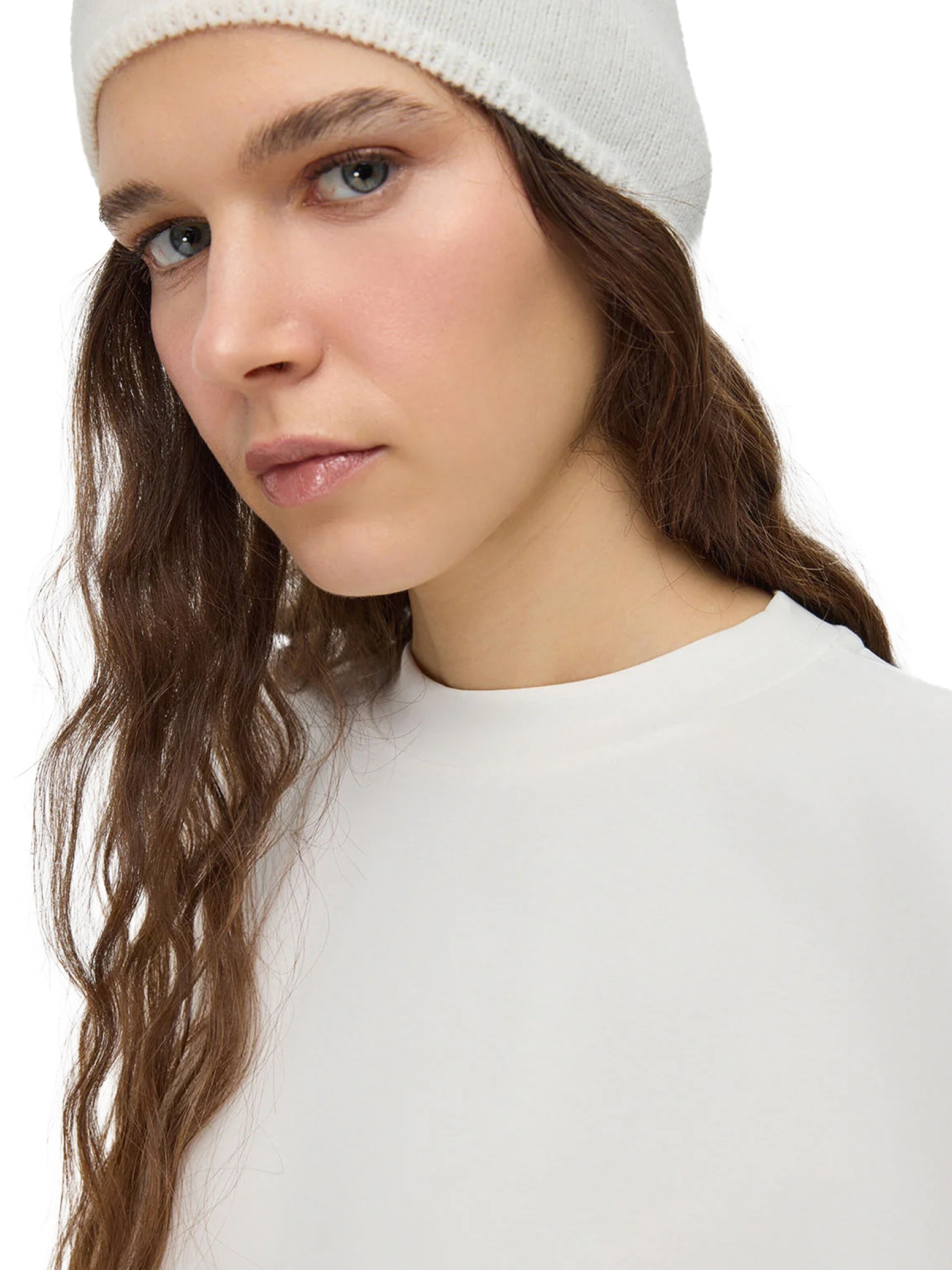 Sweat-shirt No Matter What en beige