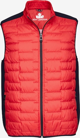 NEW CANADIAN Vest in Red: front