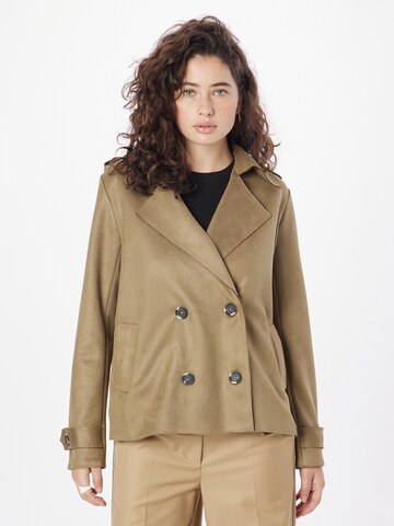 RINO & PELLE Between-Seasons Coat 'Bradley' in Green: front