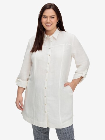 SHEEGO Blouse in White