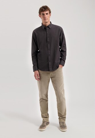 Coupe regular Chemise 'Anthony' Dstrezzed en noir