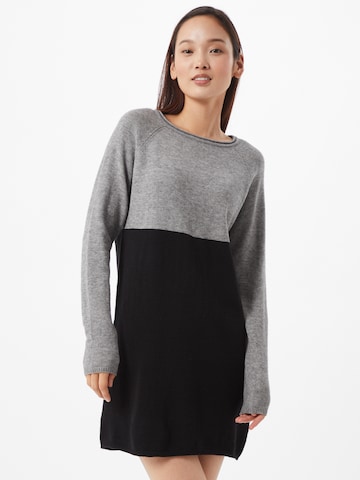 ONLY Knitted dress in Black: front