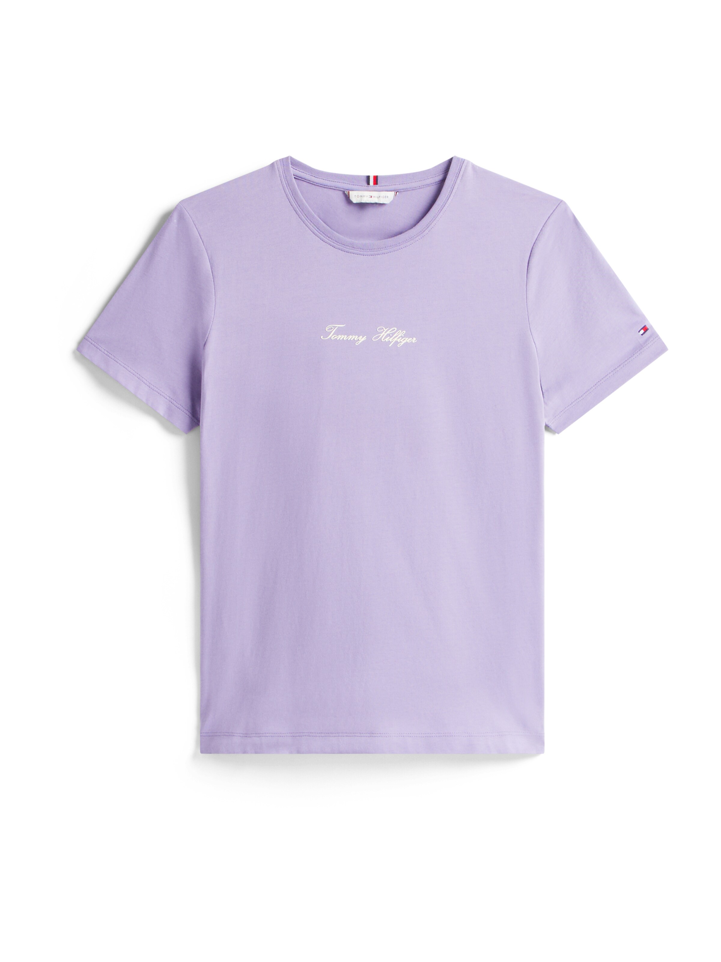 TOMMY HILFIGER Póló 'CLASSIC' - lila: elől