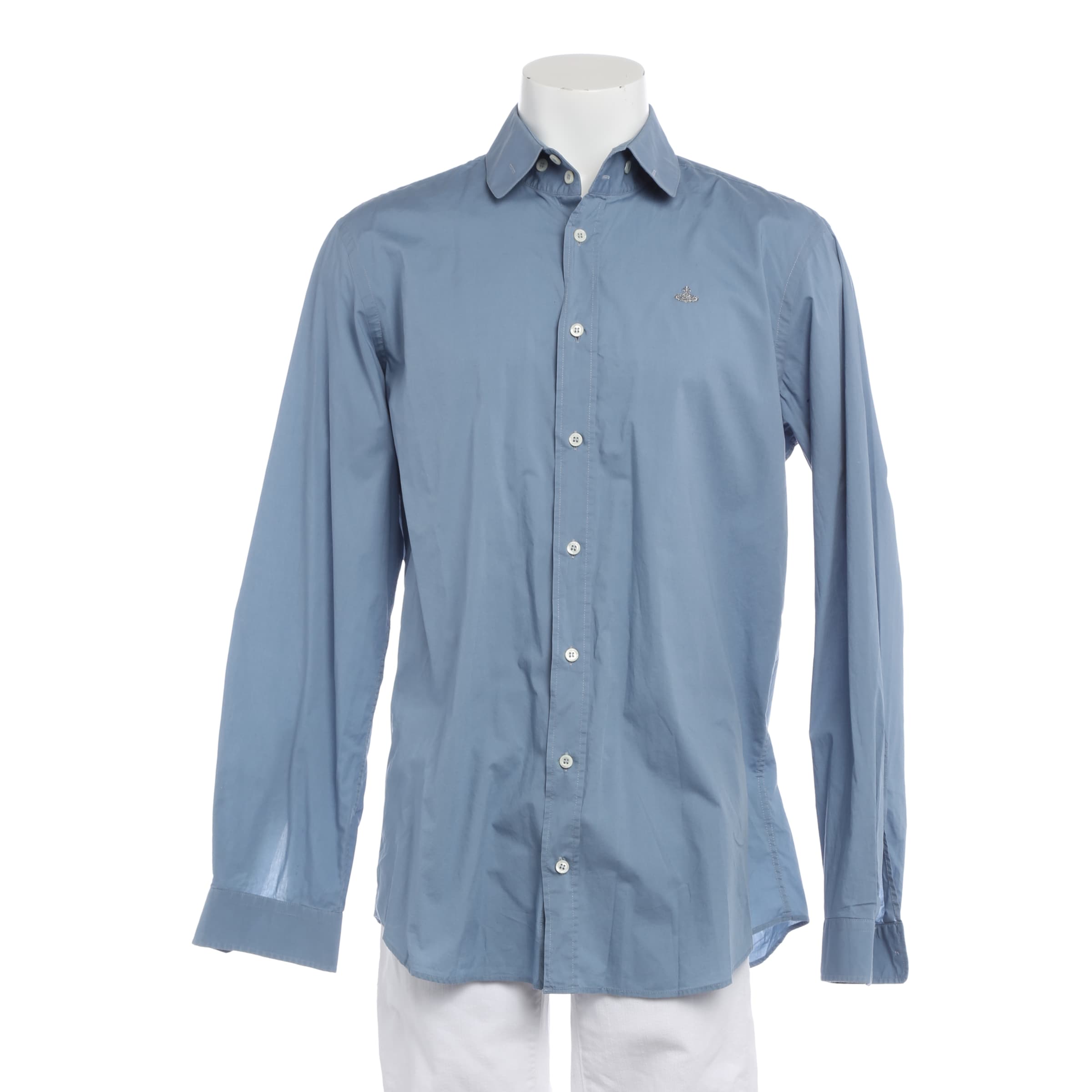 Vivienne Westwood Button Up Shirt in XL in Blue, Item view