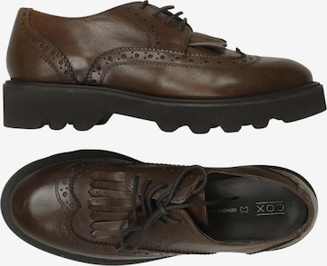 COX Halbschuh 38 in Braun: Vorderseite