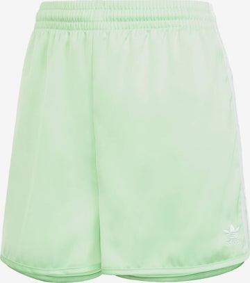 Loosefit Pantalon ADIDAS ORIGINALS en vert : devant