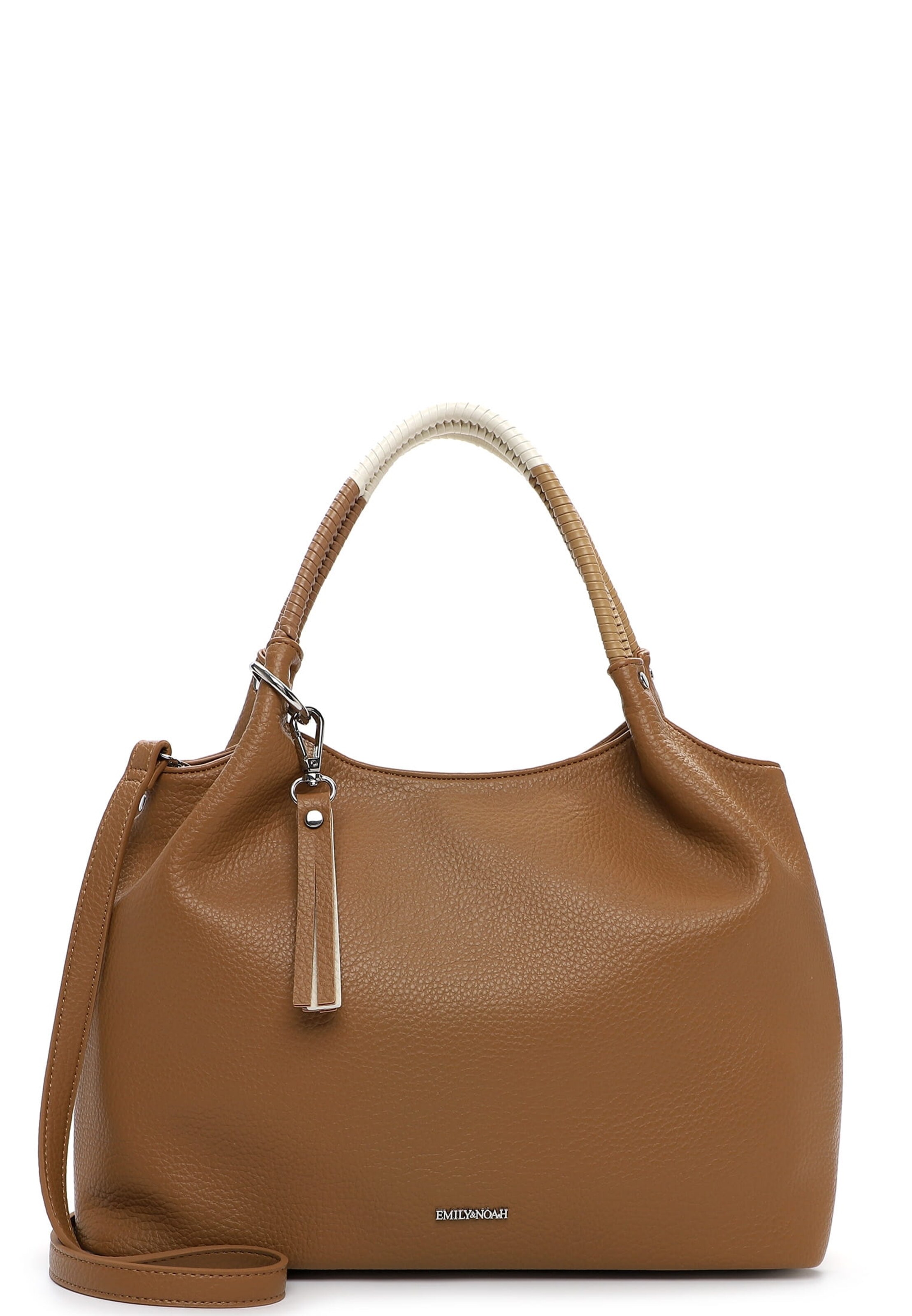 Borsa a mano 'Jeanine' Emily & Noah di colore marrone chiaro, Visualizzazione prodotti