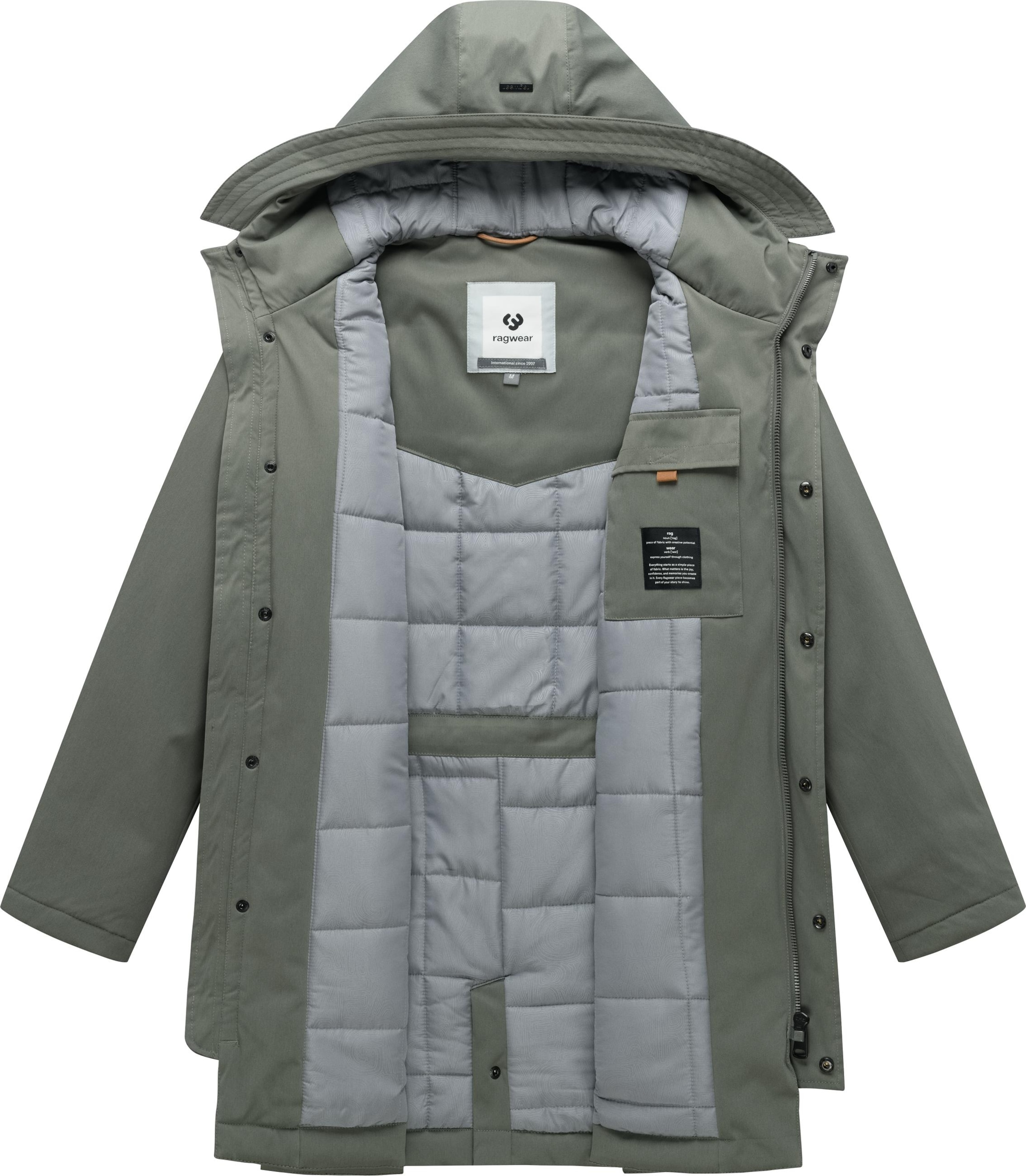Giacca funzionale 'Anderre Y' di Ragwear in verde