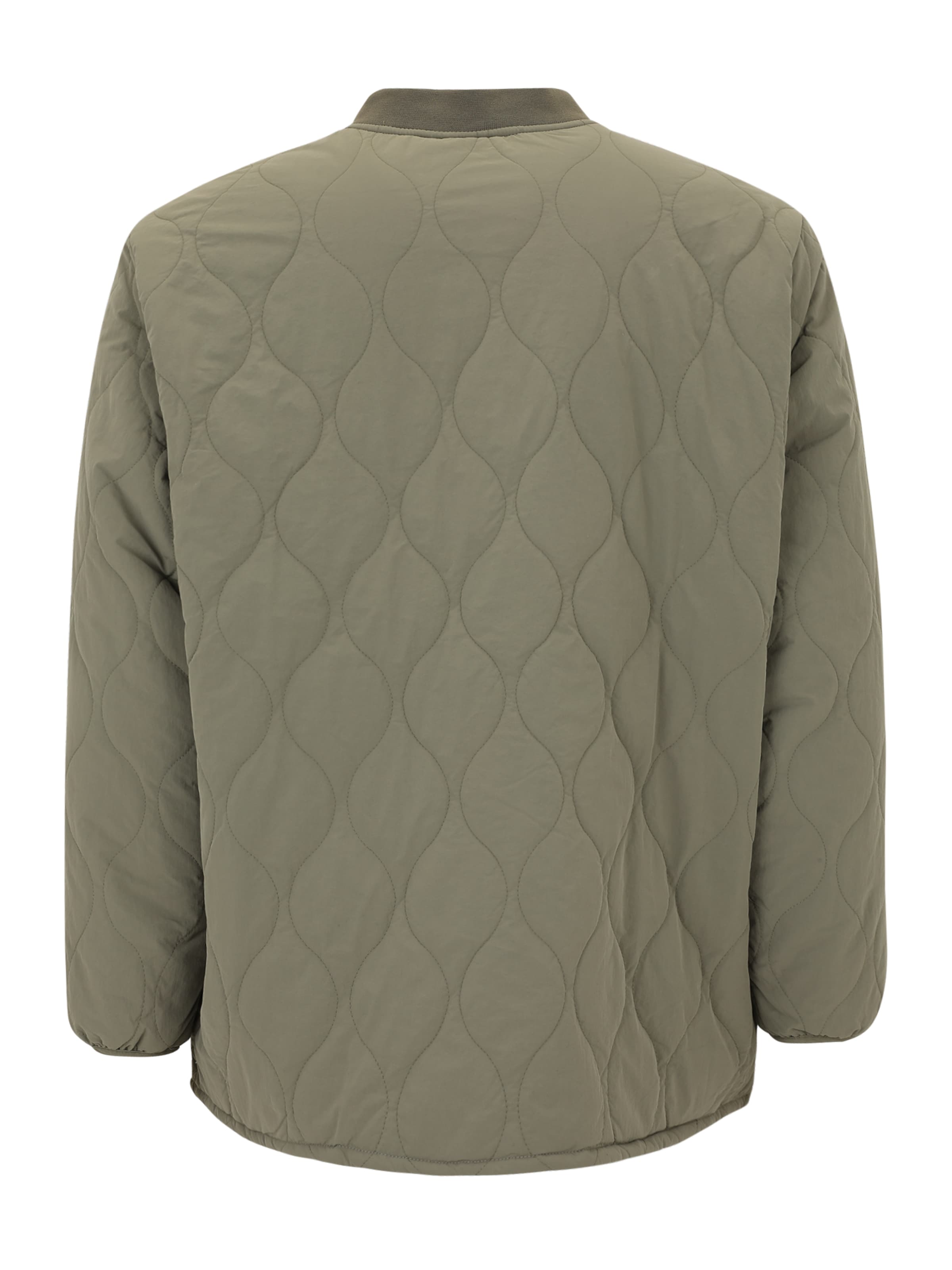 Jack & Jones Plus Демисезонная куртка 'JJHERO' в Зеленый