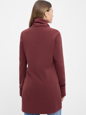 BENCH Fleece Jacket 'Bridgit' in Red