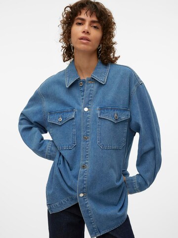 VERO MODA Blouse 'Naya' in Blue