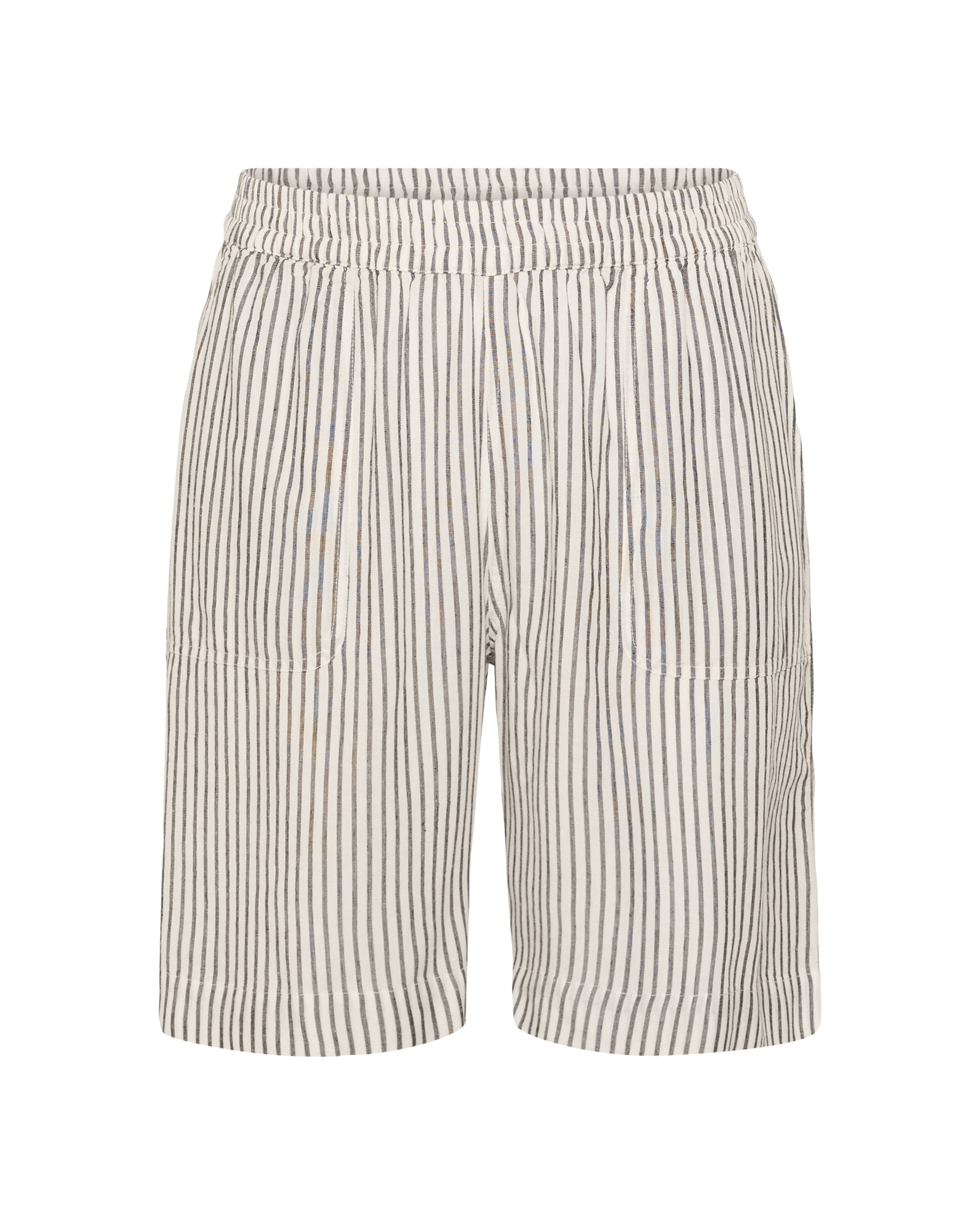 KAFFE CURVE - Calças 'KCmille' em branco: frente