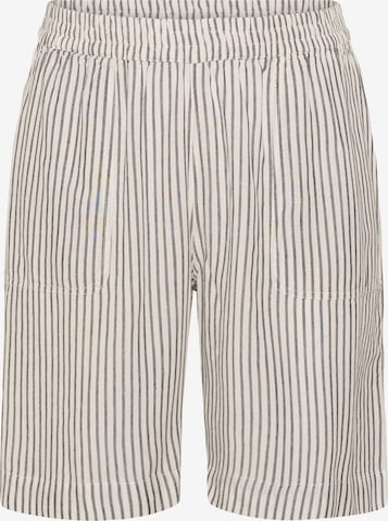 KAFFE CURVE - Calças 'KCmille' em branco: frente