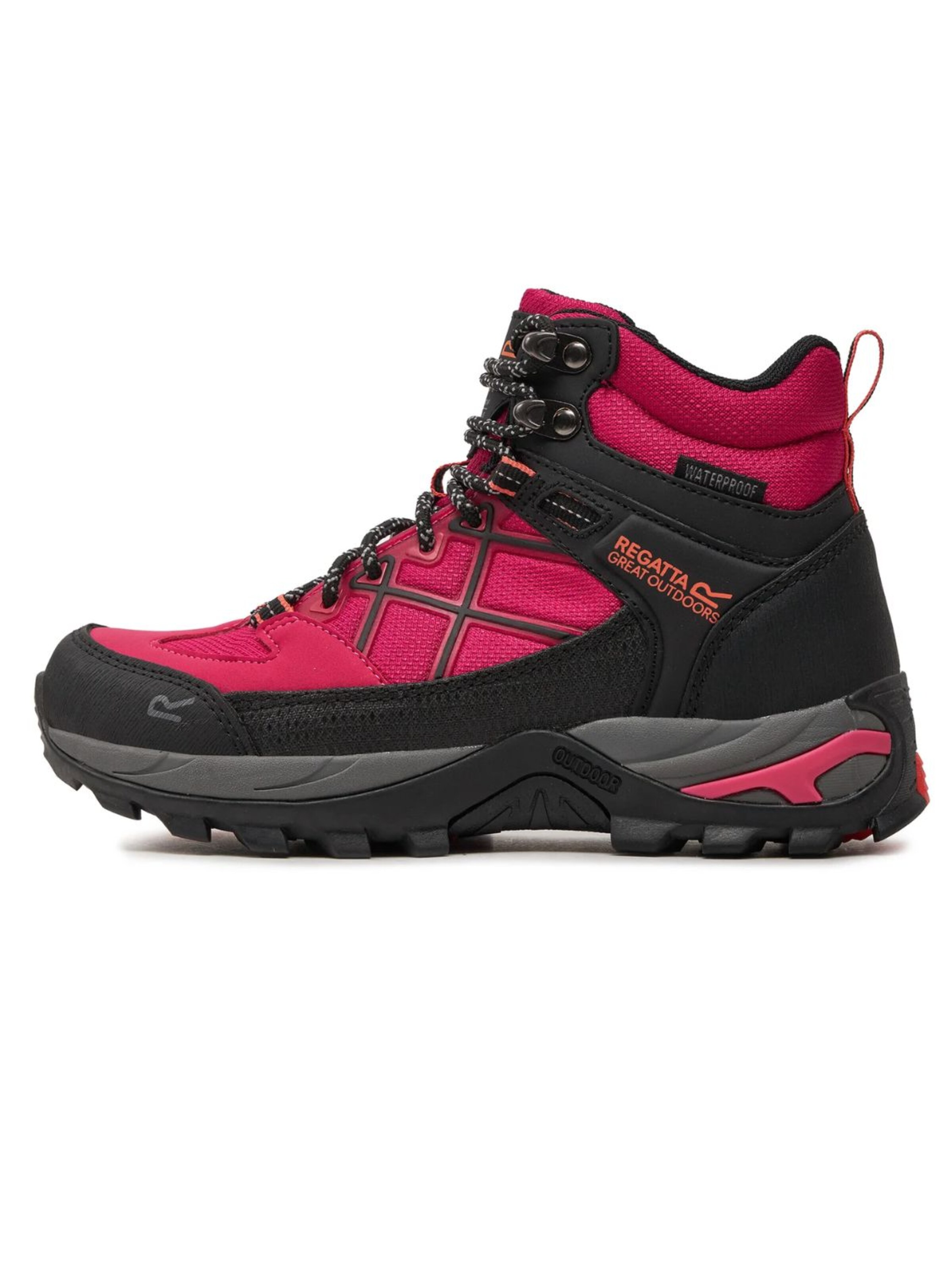 Boots REGATTA en rose : devant