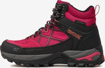Boots REGATTA en rose : devant