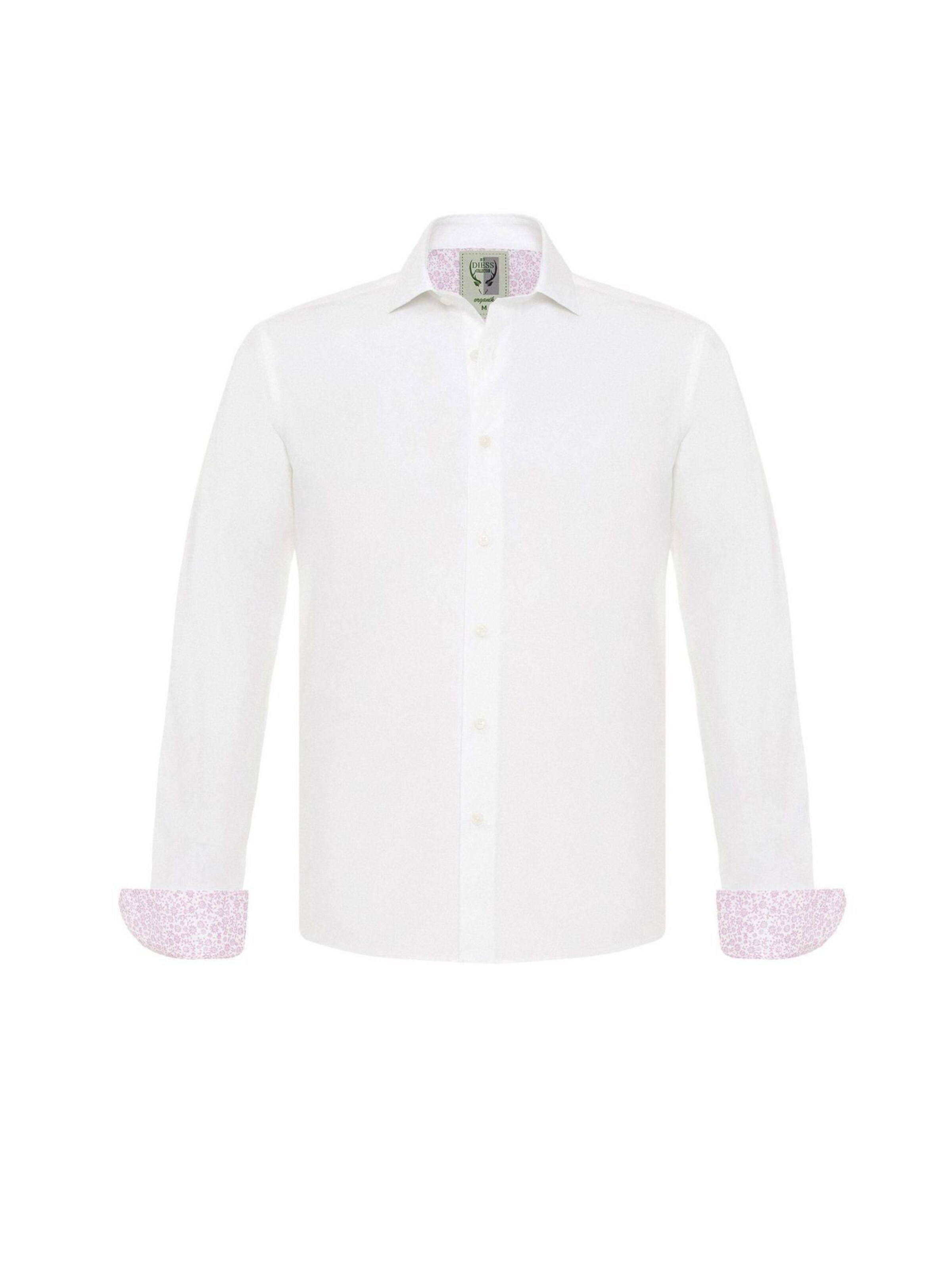 By Diess Collection Rovný strih Košeľa - Biela: predná strana