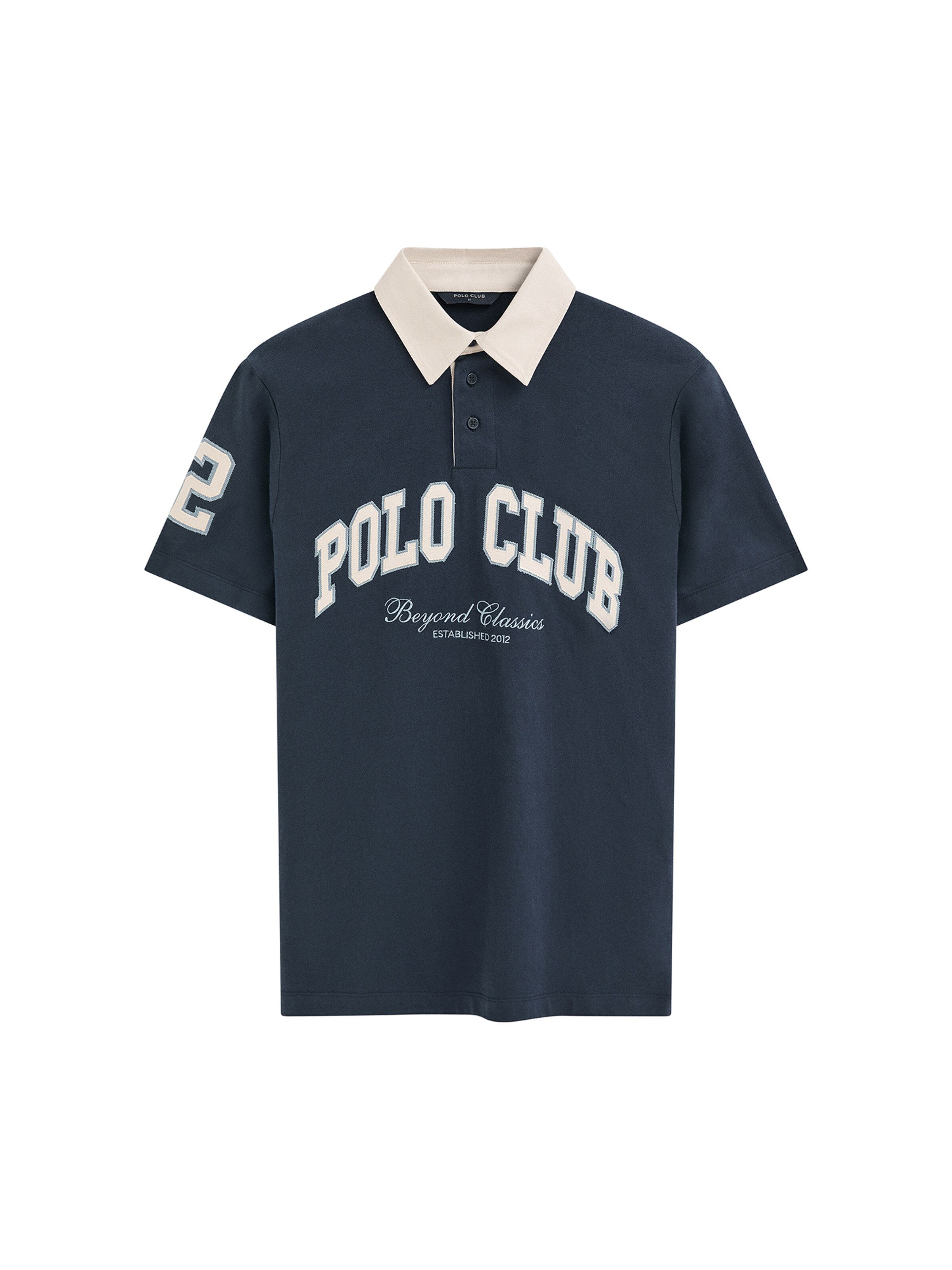 Polo Club Shirt in Blue: front