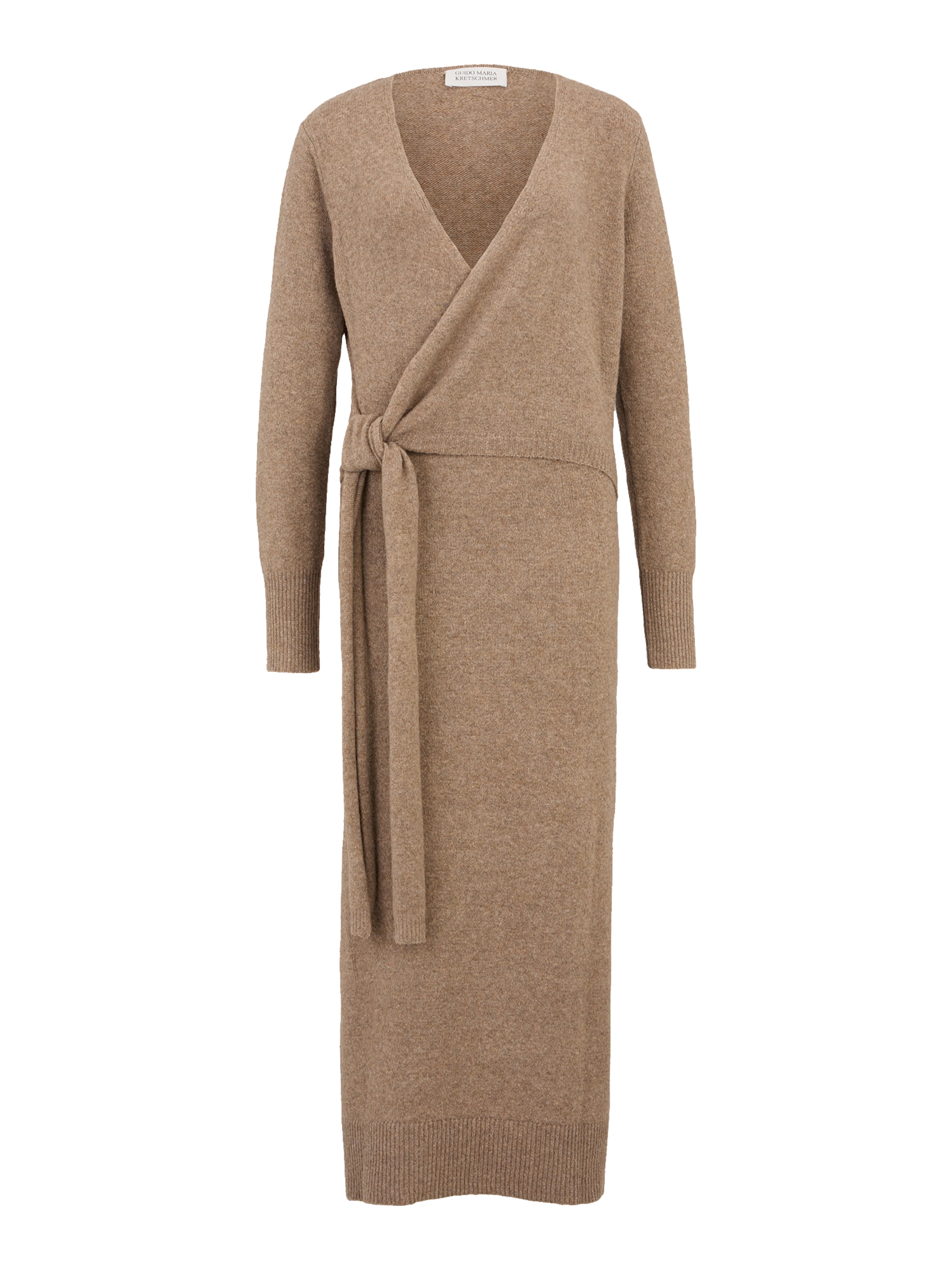 Guido Maria Kretschmer Women Úpletové šaty 'Deborah' – béžová: přední strana