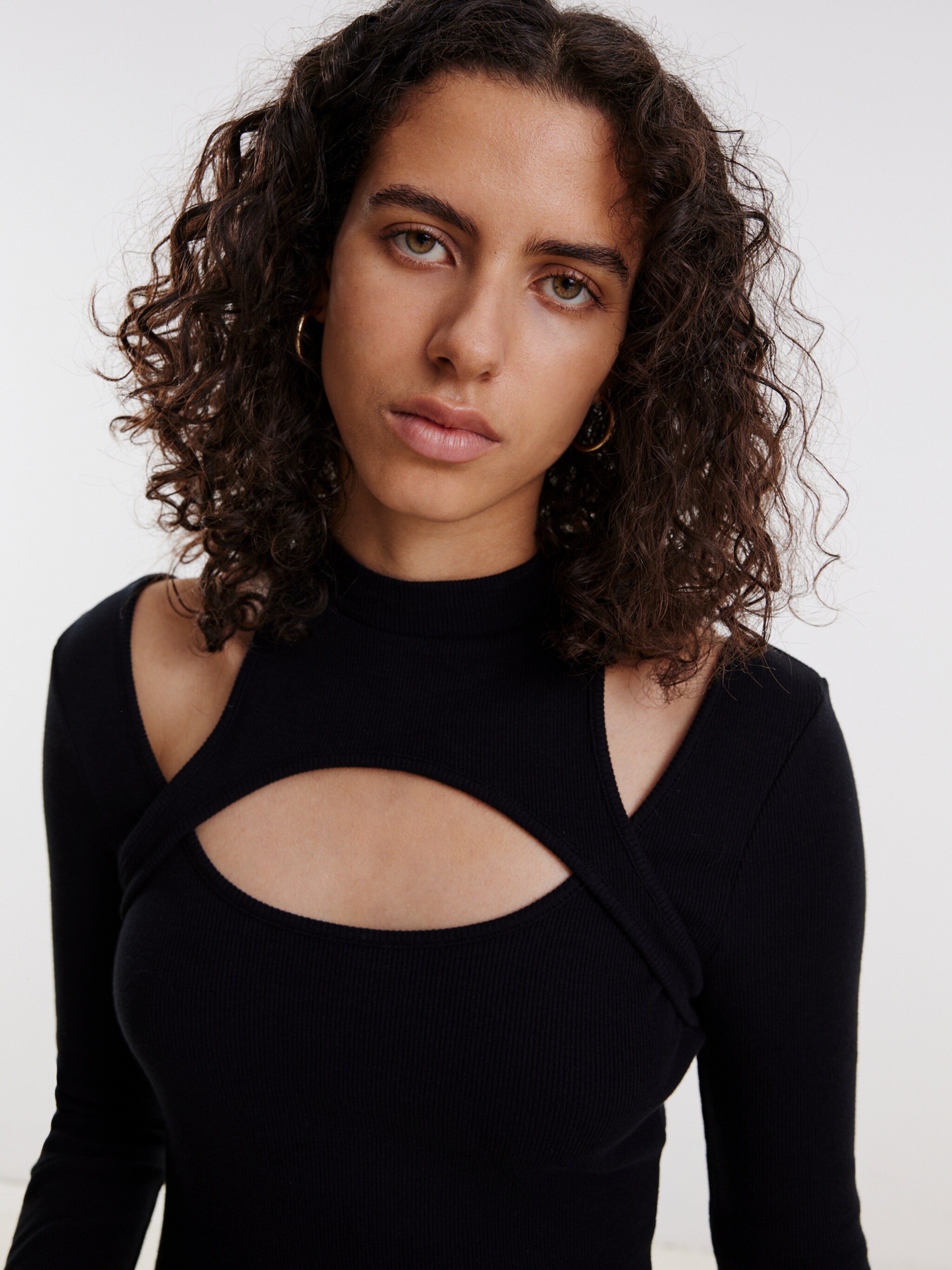 EDITED Producten Jurk 'Lavea' Zwart