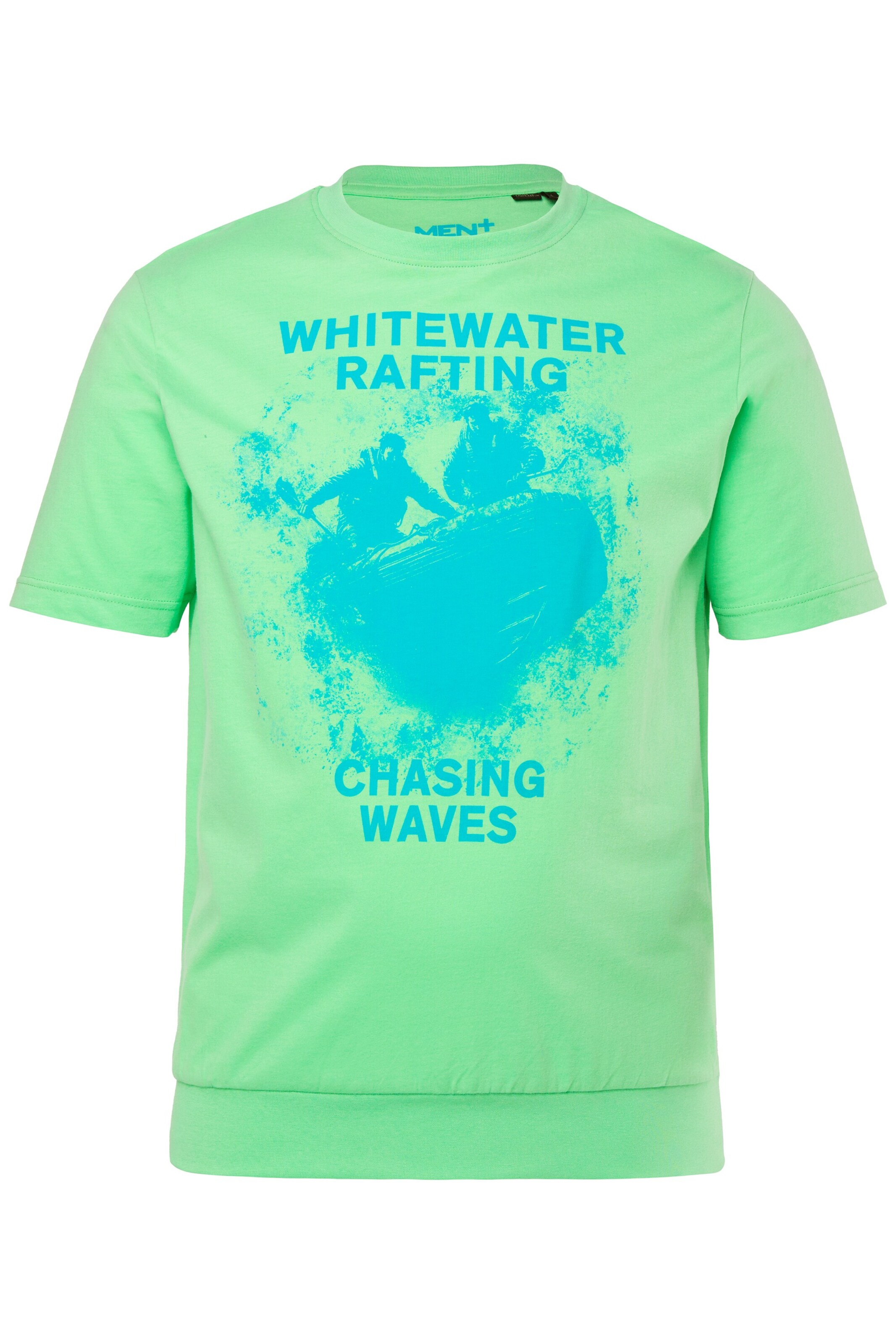 Men Plus T-Shirt in Grün: Vorderseite