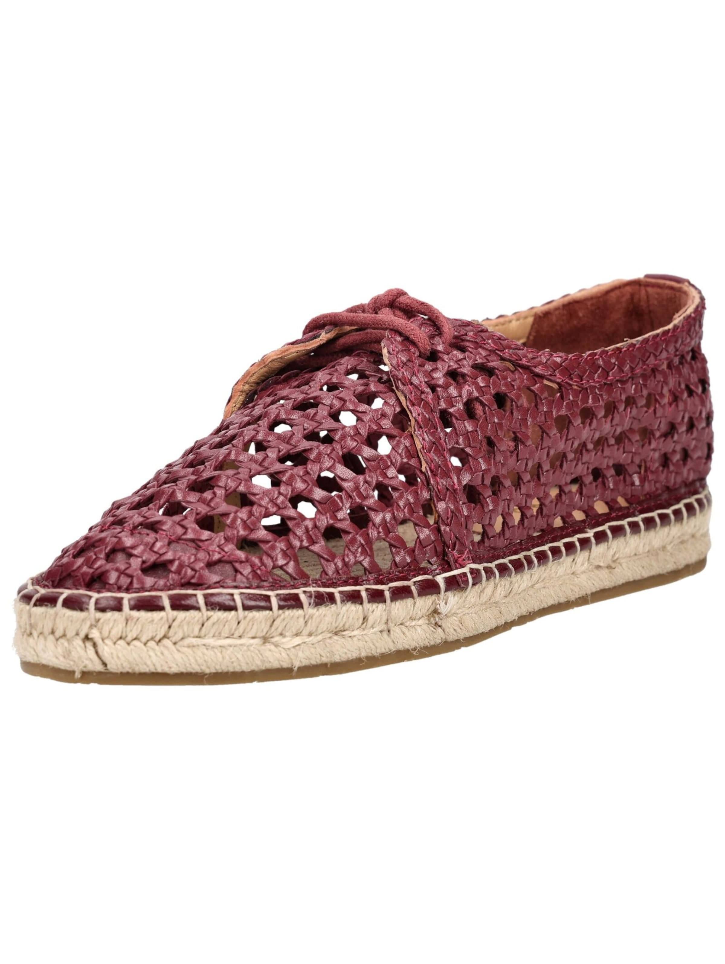 GIOSEPPO Lace-Up Shoes in Red: front