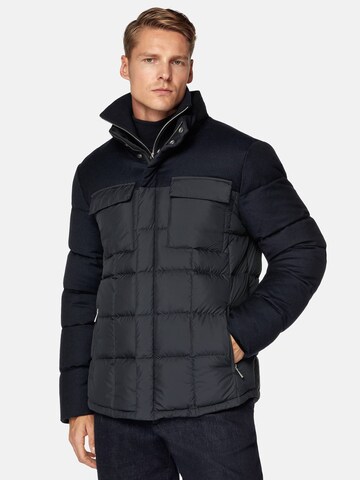 Veste d’hiver Boggi Milano en bleu : devant