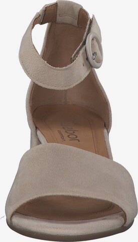 GABOR Sandaal 'Comfort 22.902' in Beige