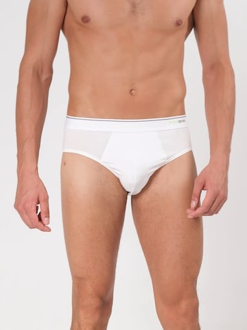 Slip ' Tender Cotton ' Blackspade en blanc : devant