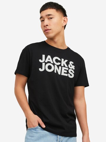 JACK & JONES Shirt 'Corp' in Black