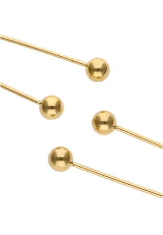 Boucles d'oreilles myMo ROCKS en or