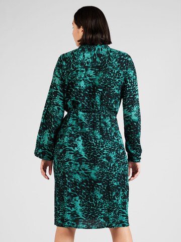 ONLY Carmakoma Платье-рубашка 'Ottelia' в Зеленый