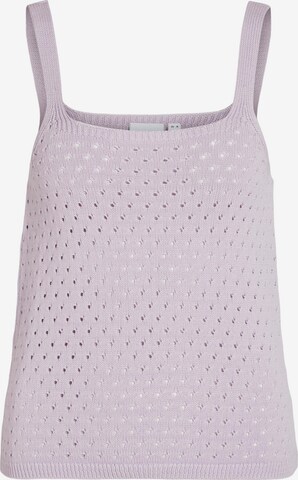 VILA Knitted Top 'Sibile' in Purple: front