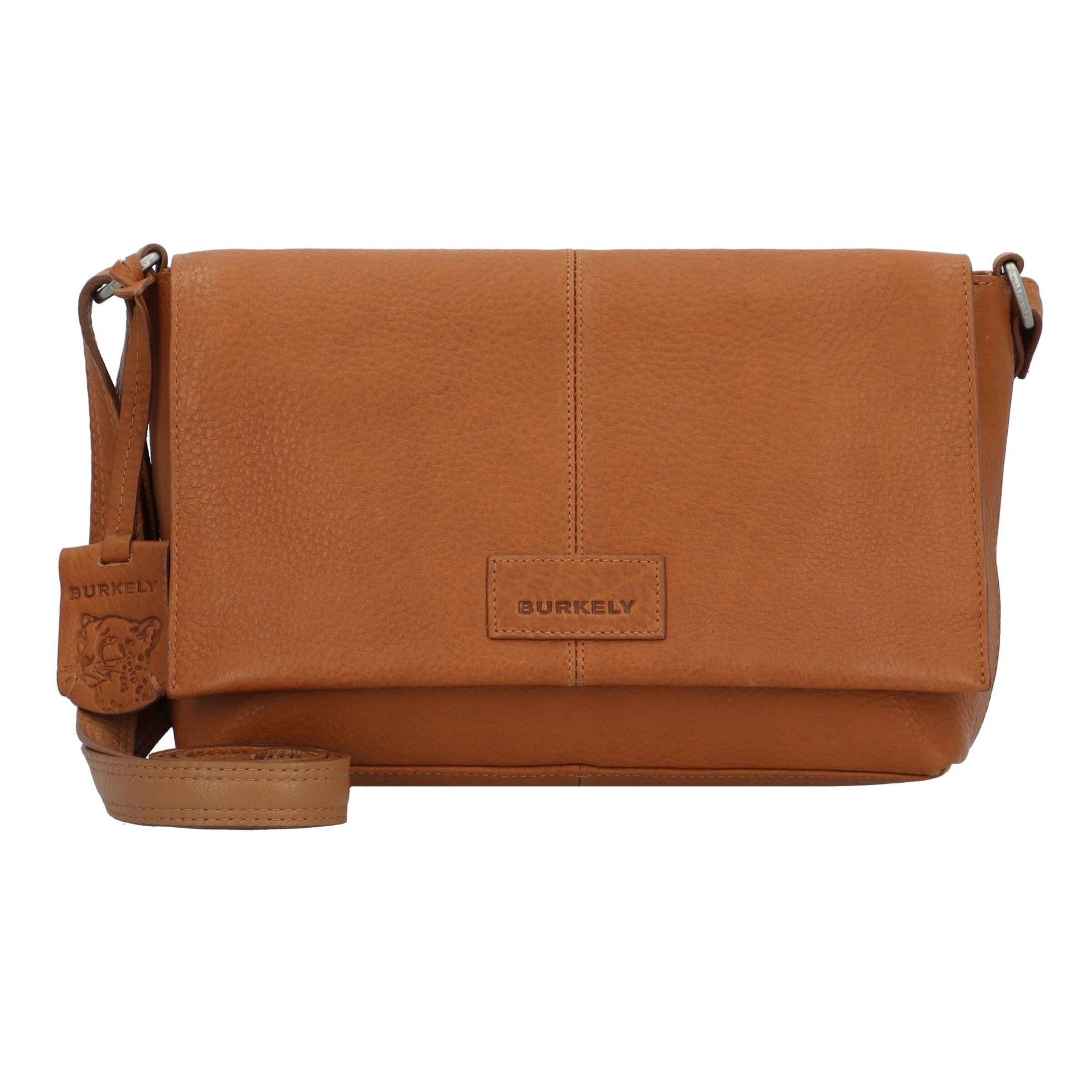 Borsa a tracolla 'Soft Skylar' di Burkely in marrone: frontale