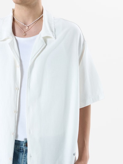 VAMOS CLO Button Up Shirt in Mixed colors / Off white, Item view