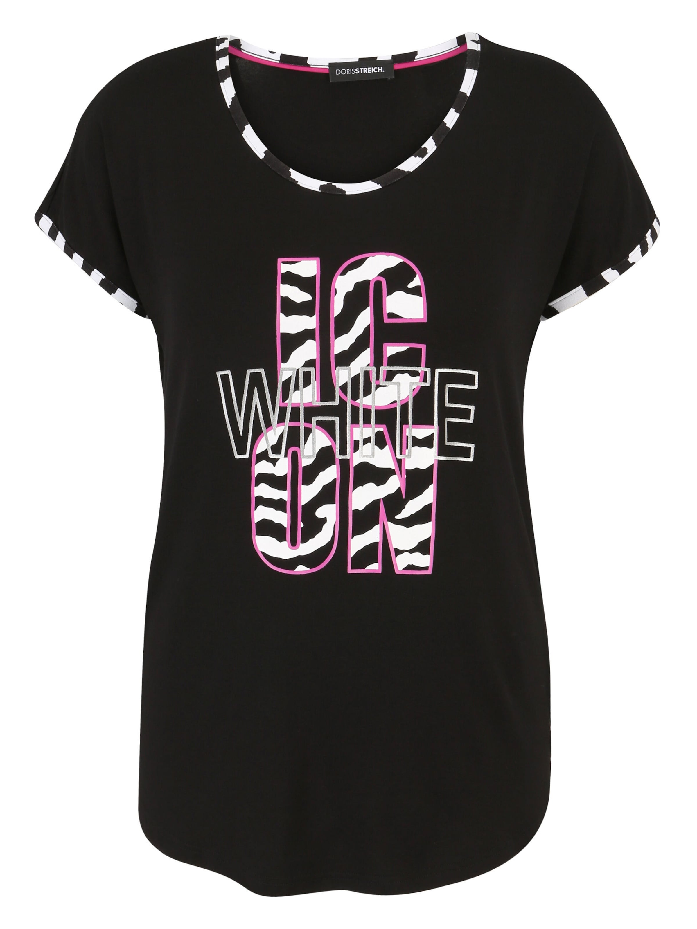 Doris Streich T-Shirt in Schwarz: Vorderseite