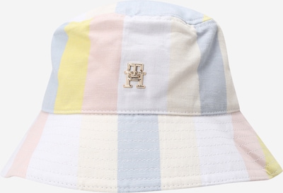 TOMMY HILFIGER Hat i lyseblå / lysegul / lys pink / offwhite, Produktvisning