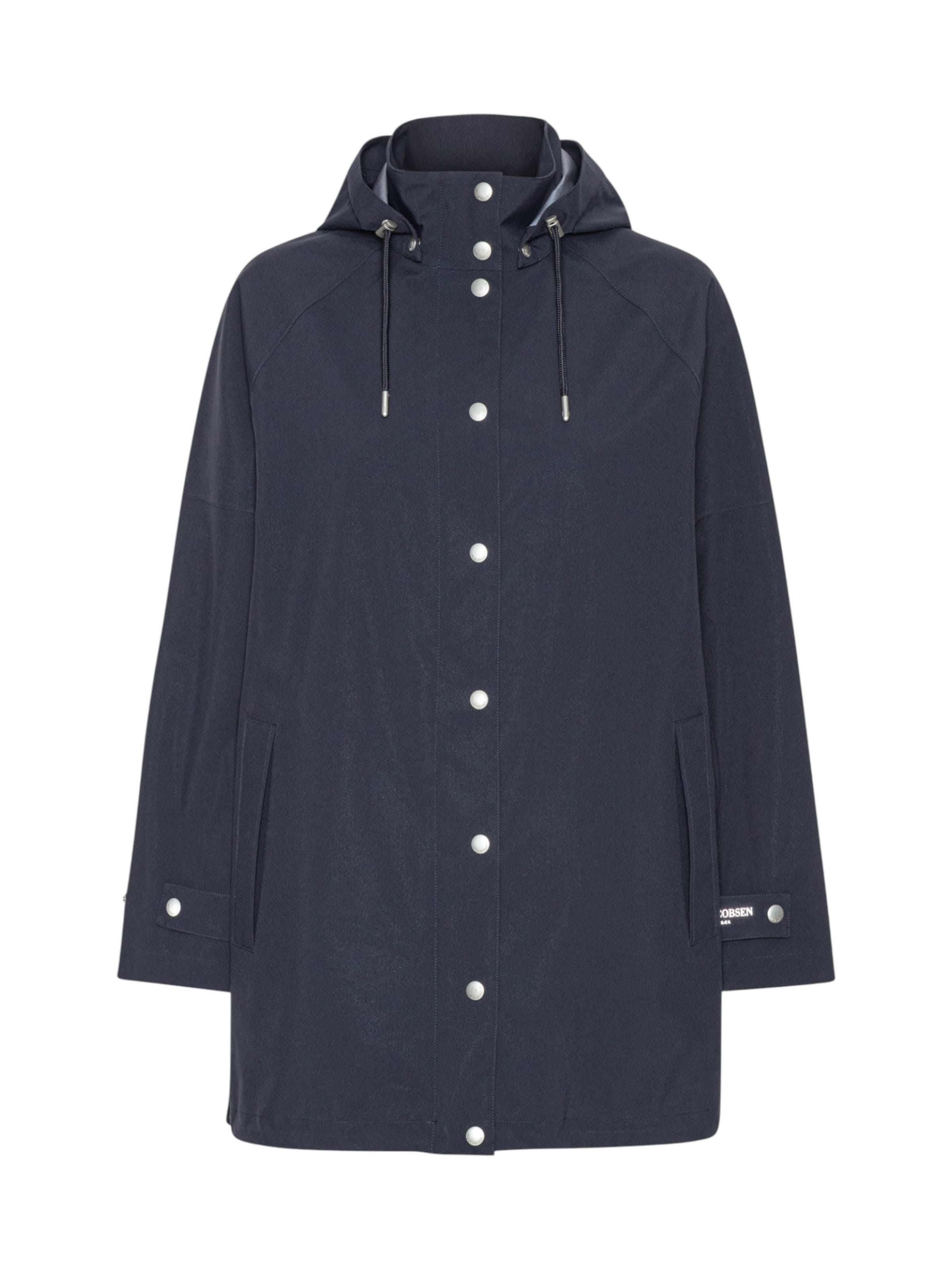 ILSE JACOBSEN Weatherproof jacket 'Gentlerain02' in Blue: front