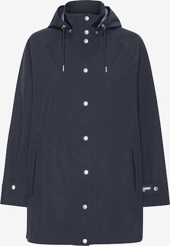 Veste fonctionnelle 'Gentlerain02' ILSE JACOBSEN en bleu : devant