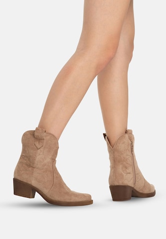 Salinyang Comwboystøvler i pink