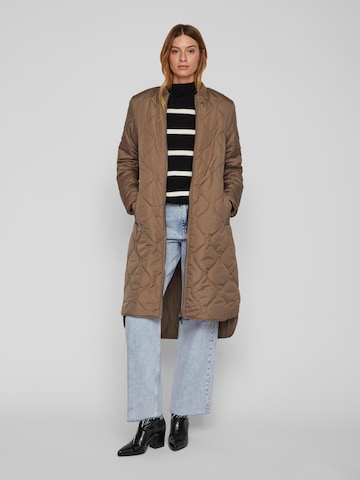 VILA Between-seasons coat 'Manon' in Brown