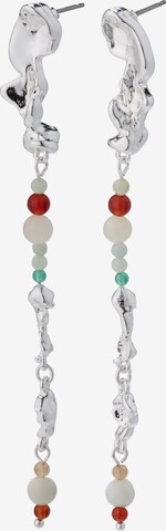 Boucles d'oreilles 'Niya' Pilgrim en argent : devant