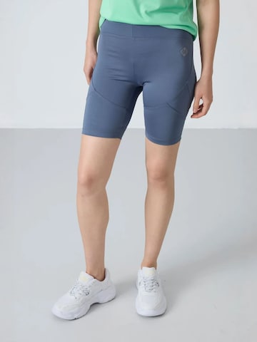 Tommy Life - Tapered Leggings 'Gamaschen' em cinzento