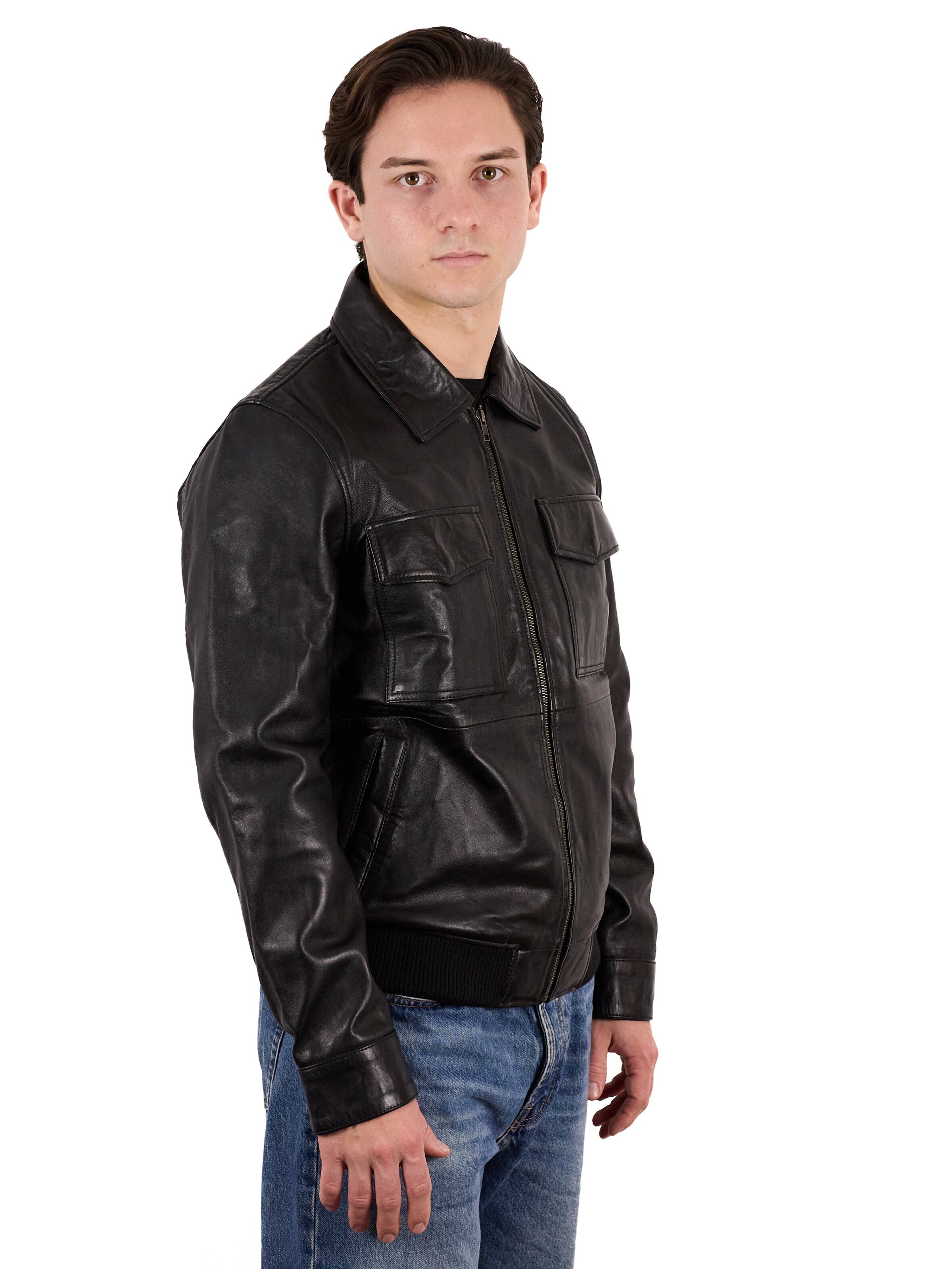 Giacca di mezza stagione 'Patrol' di Chic and Clicks in nero