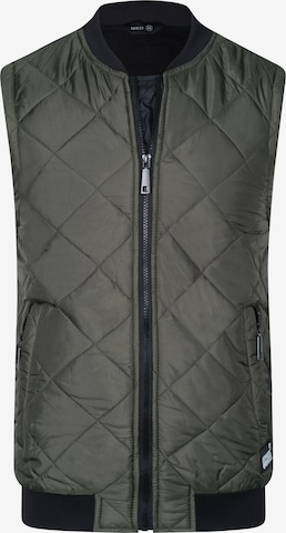 Ron Tomson Bodywarmer in Groen: voorkant