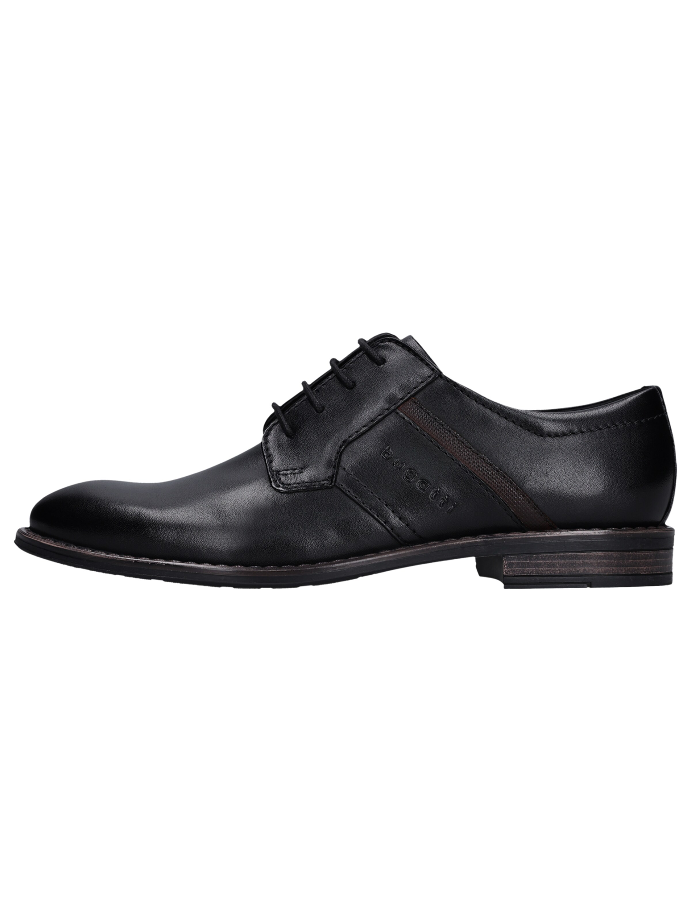 Chaussure à lacets bugatti en noir