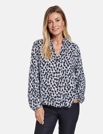 GERRY WEBER Bluse in Blau: predná strana