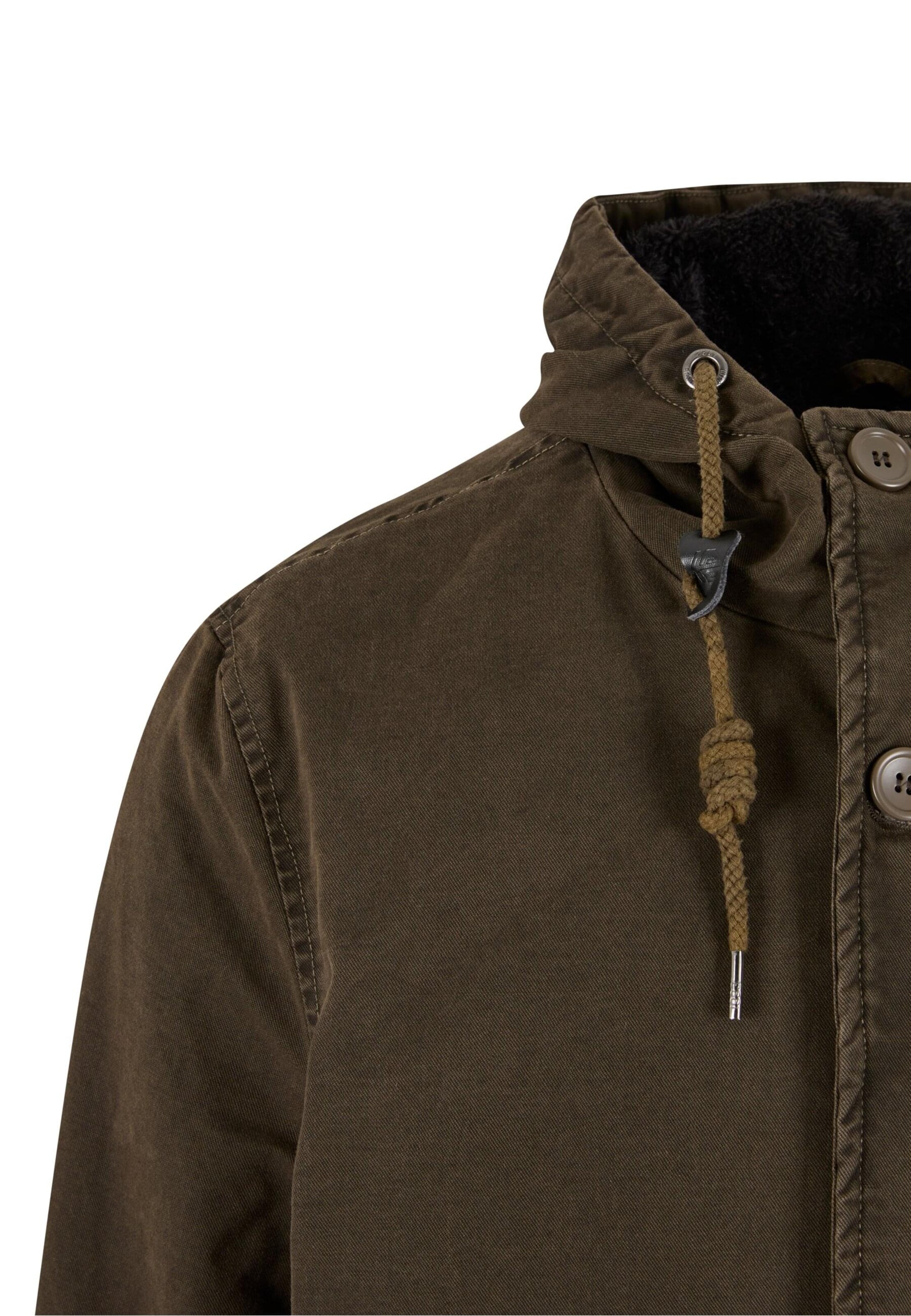 Parka mi-saison 'Idahoe' INDICODE JEANS en vert